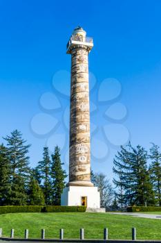 Column Tower in Astoria, Oregon.