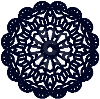 Mandala. Indian wedding meditation. Buddhist medallion. It can be used for tattoo prints on t-shirts, design and ad restaurants. For postcards design wedding invitations, photo overlays.