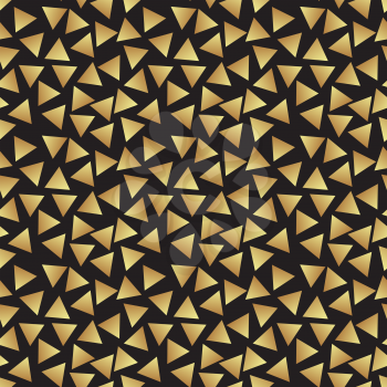 Seamless vintage abstract pattern with triangles in the style of 80 s. Fashion background in Memphis style.Texture for scrapbooking, wrapping paper, textiles, home decor, skins smartphones