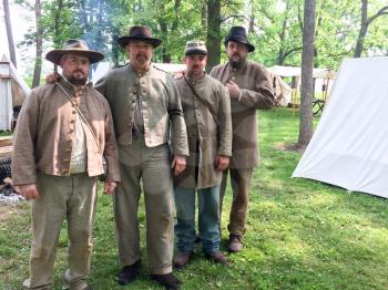 american civil war reenactment old clothes